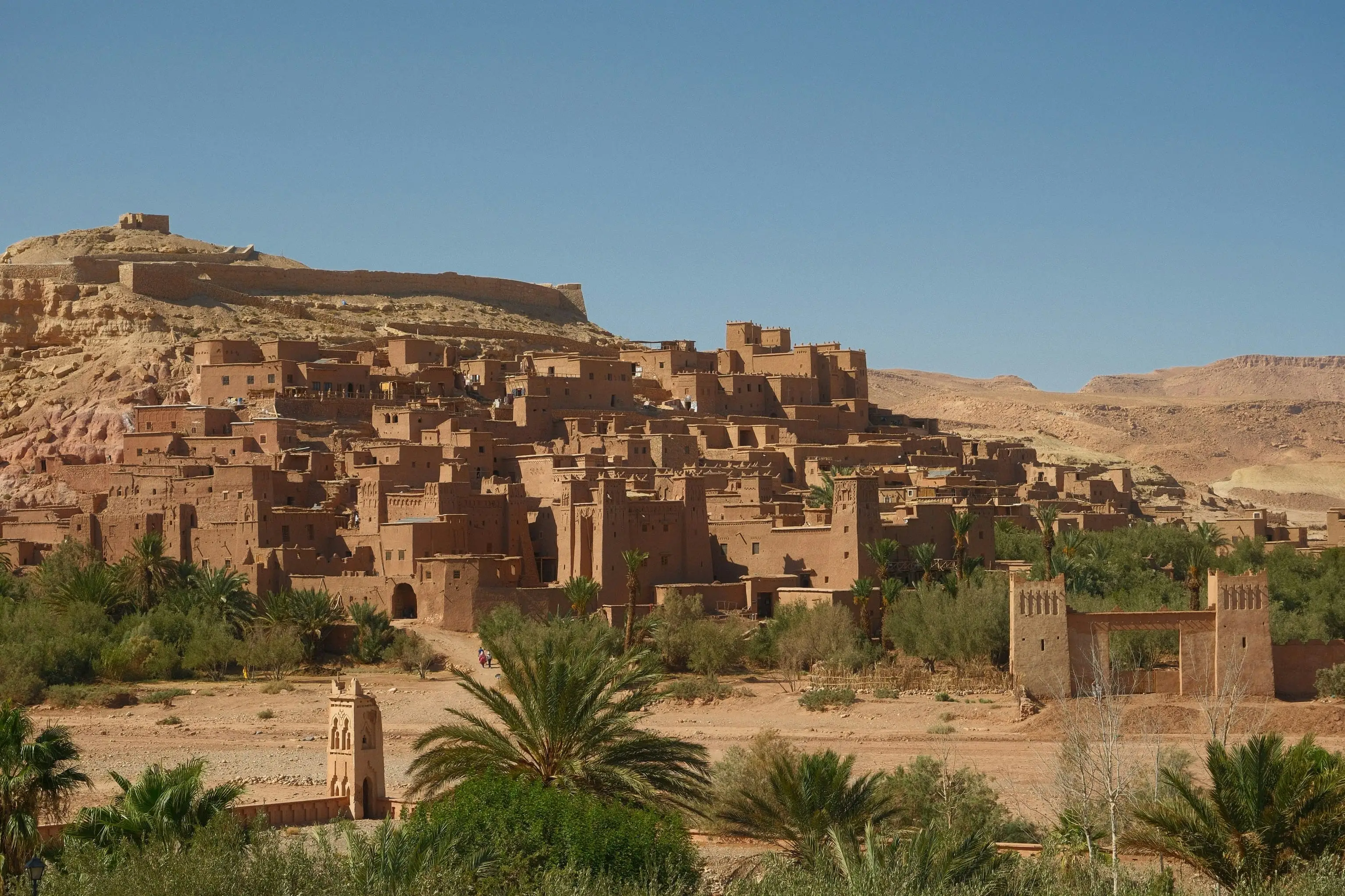 Traditional Amazigh villages in the High Atlas Mountains