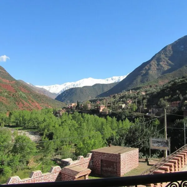 Ourika valley waterfall